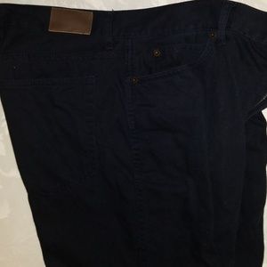 Navy jCREW MENS  the sutton colored Jean's